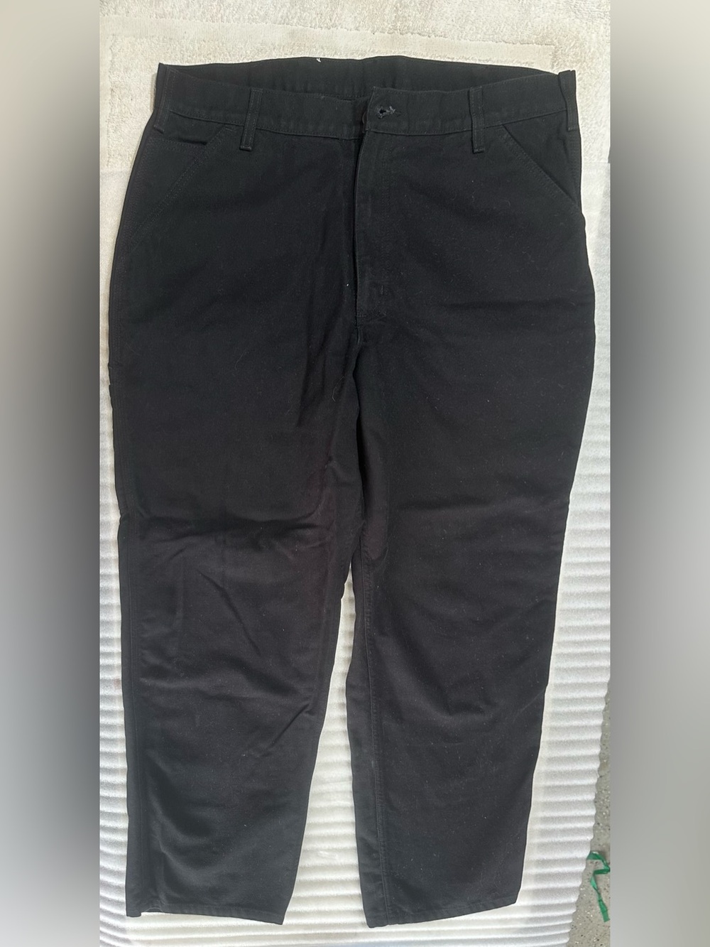Carhartt Men’s Black Cargo Work Pants with Utility Pockets 
38x30” inseam